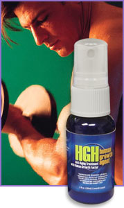 The Human Growth Agent (HGH/HGF) Spray is a proprietary formulation that stimulates the pituitary gland to increase its release of Human Growth Hormone into the bloodstream.